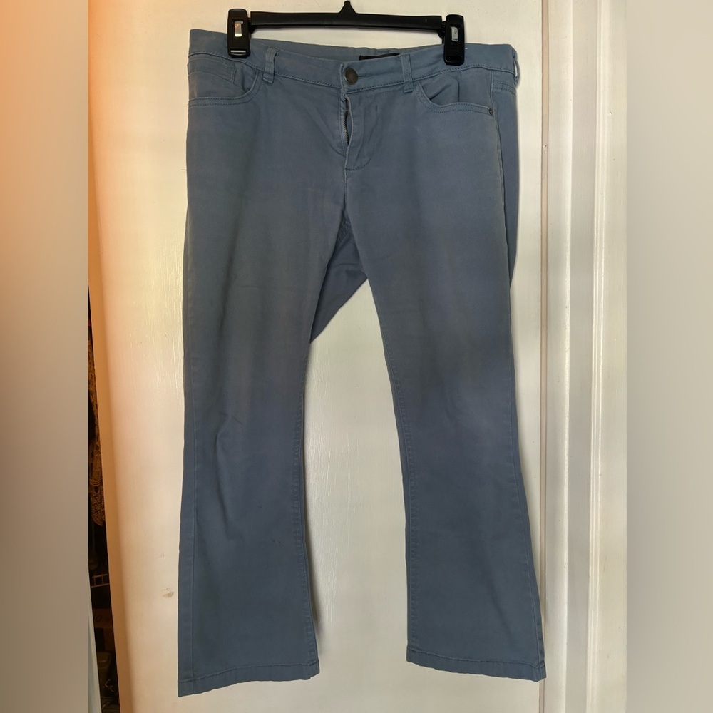 Carpenter blue crop pants